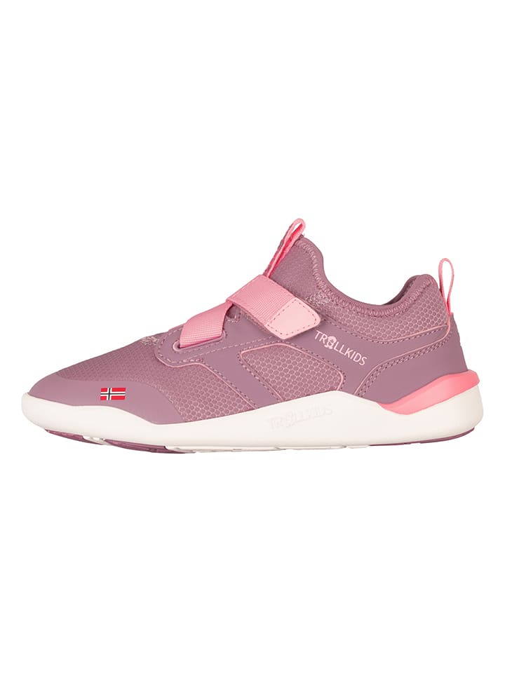 Trollkids Barfuß-Sneakers "Bergen" in Rosa - 26