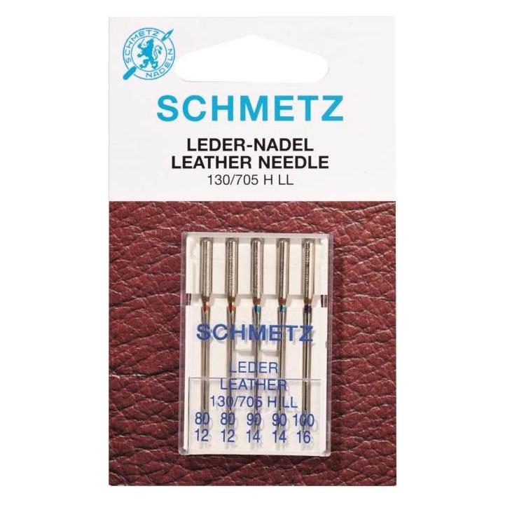 Schmetz Nähmaschinennadeln Leder Stärke 80-100 5 St (3000996020510)
