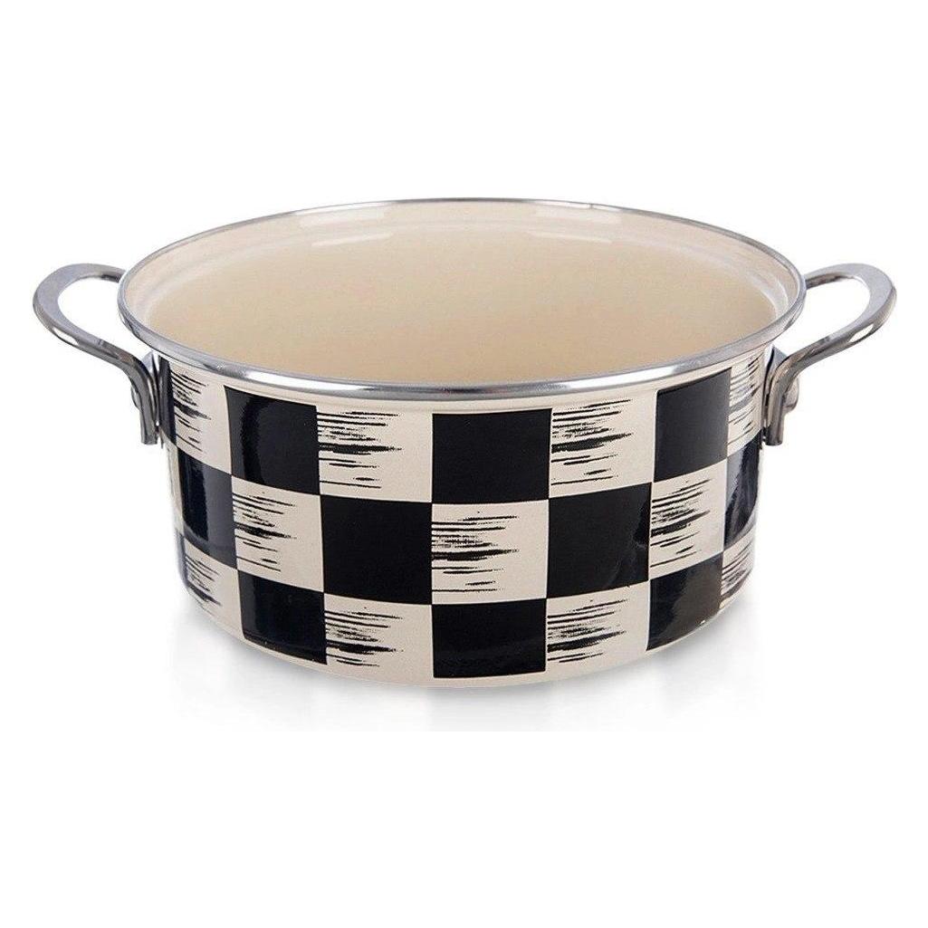 Ambition Garnek emaliowany SZACHOWNICA 22 cm, 3 l (Kochtopf) (63886287)
