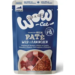 WOW CAT Senior Wild & Kaninchen 12x125 g