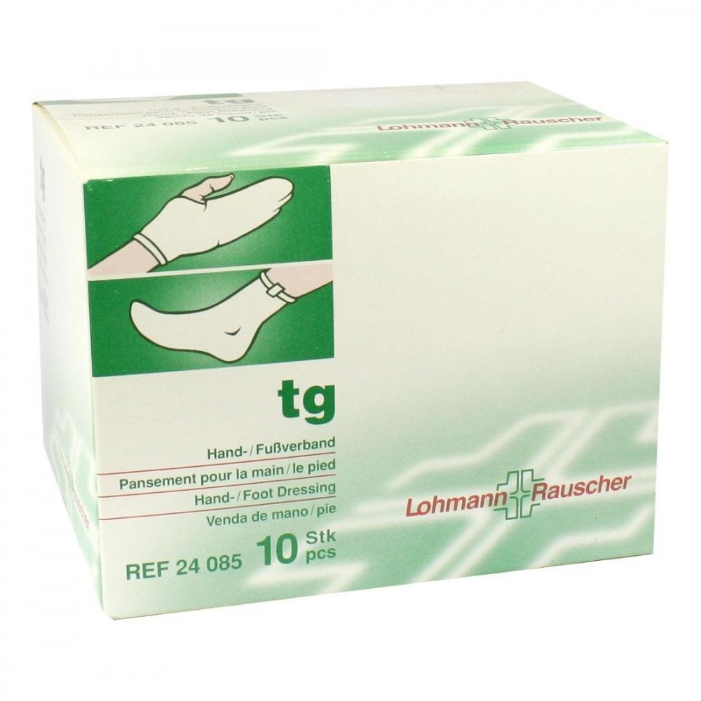 Lohmann & Rauscher GmbH & Co.KG Tg Hand/fussverband weiss 24085 01309521