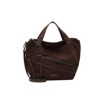 Shopper SURI FREY "Shopper SFY Celly", Damen, Gr. B/H/T: 46cm x 32cm x 13cm, braun (braun 200), Polyester, Taschen Shopper