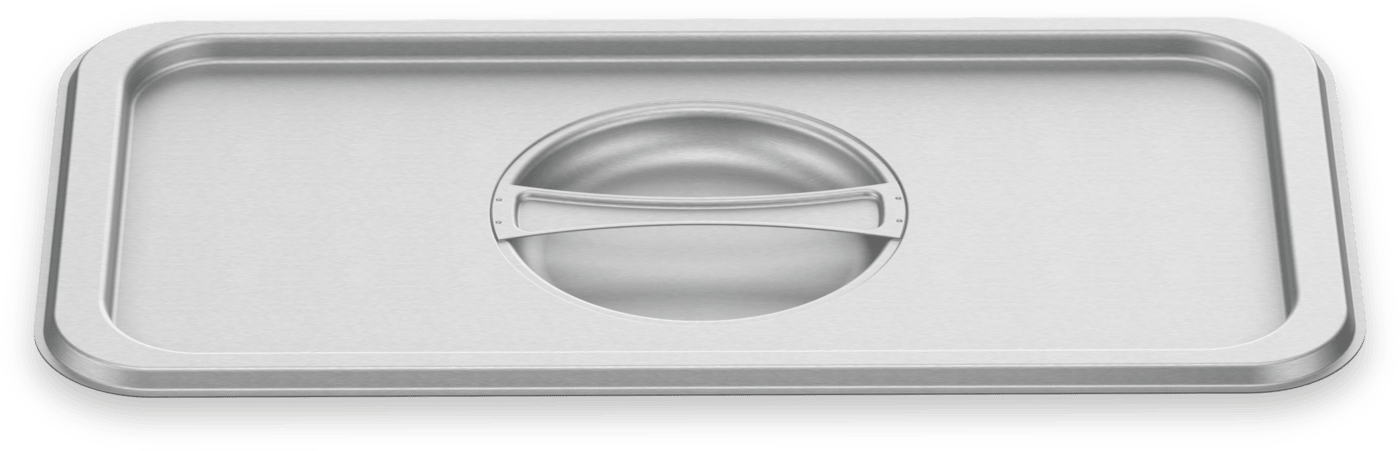 Miele DGD50 Deckel für DGG 50 - 40, DGG 50 - 80, DGG 50 -120 Edelstahl 11323340