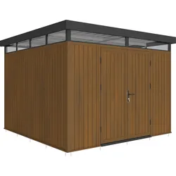 NewTechWood WPC Gartenhaus Cella 1010 - 21 mm Teak