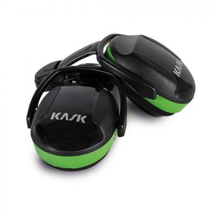 KASK Kapselgehörschutz Hearing Protection SC1, für Erwachsene, schwarz-grün, SNR 25 dB