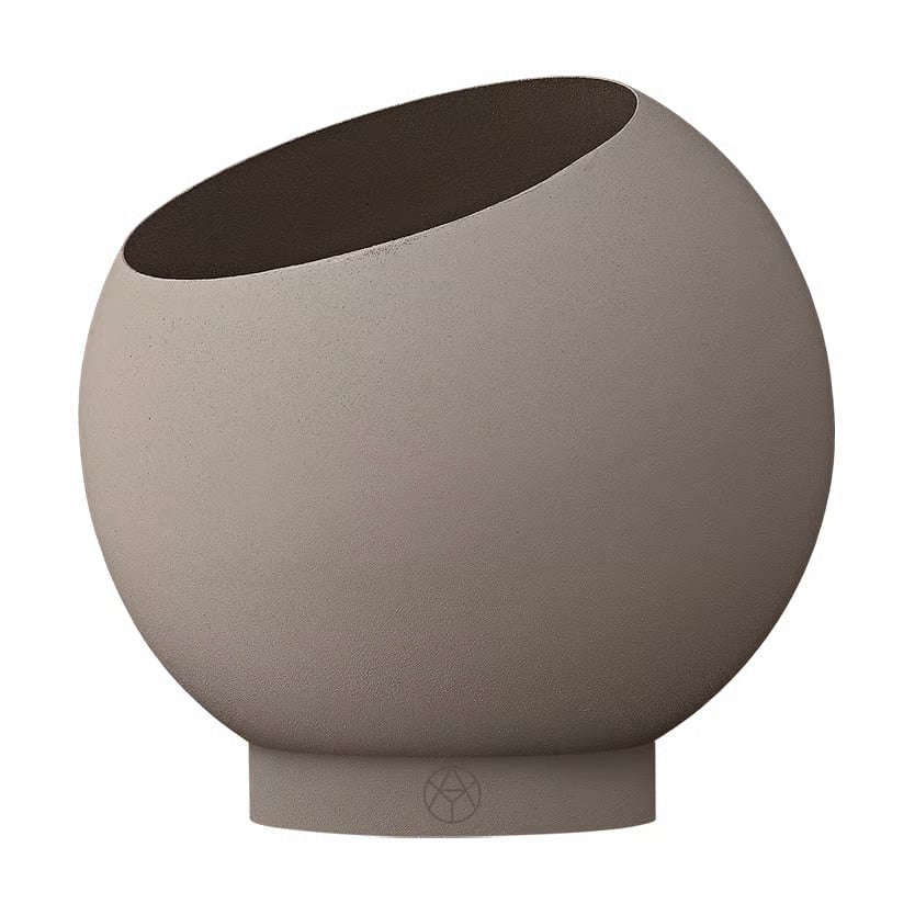 AYTM Globe bloempot Amber Ø17 cm