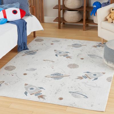 Nourison Astra Machine Washable Indoor only Graphic Area Rug