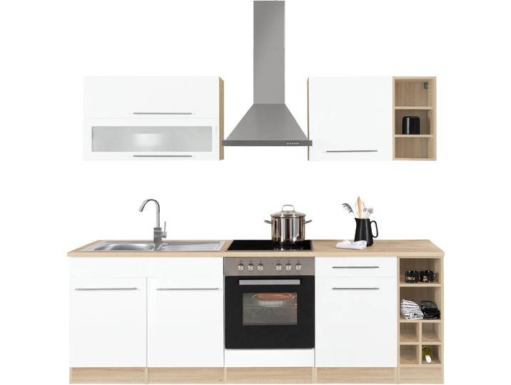 KOCHSTATION KS-Eton ohne E-Geräte, Breite 240 cm