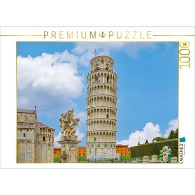 CALVENDO Puzzle Blick auf den Turm | 1000 Teile Lege-Größe 64x48cm Foto-Puzzle für glückliche Stunden