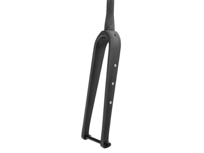HIMALO Carbon Rennrad Starrgabel 700C Gravel-Gabel Steckachse 12x100mm Scheibenbremse Fahrrad-Gabel Gerade/konisch Vorderradgabel Mit Wasserflaschenhalterung (Color : Matte Black, Size : Tapered)