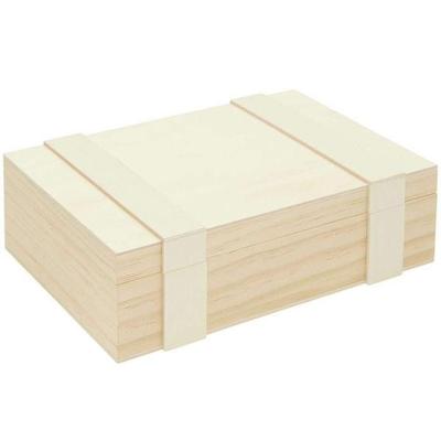 Aufbewahrungsbox aus Holz mit 6 Fächern,