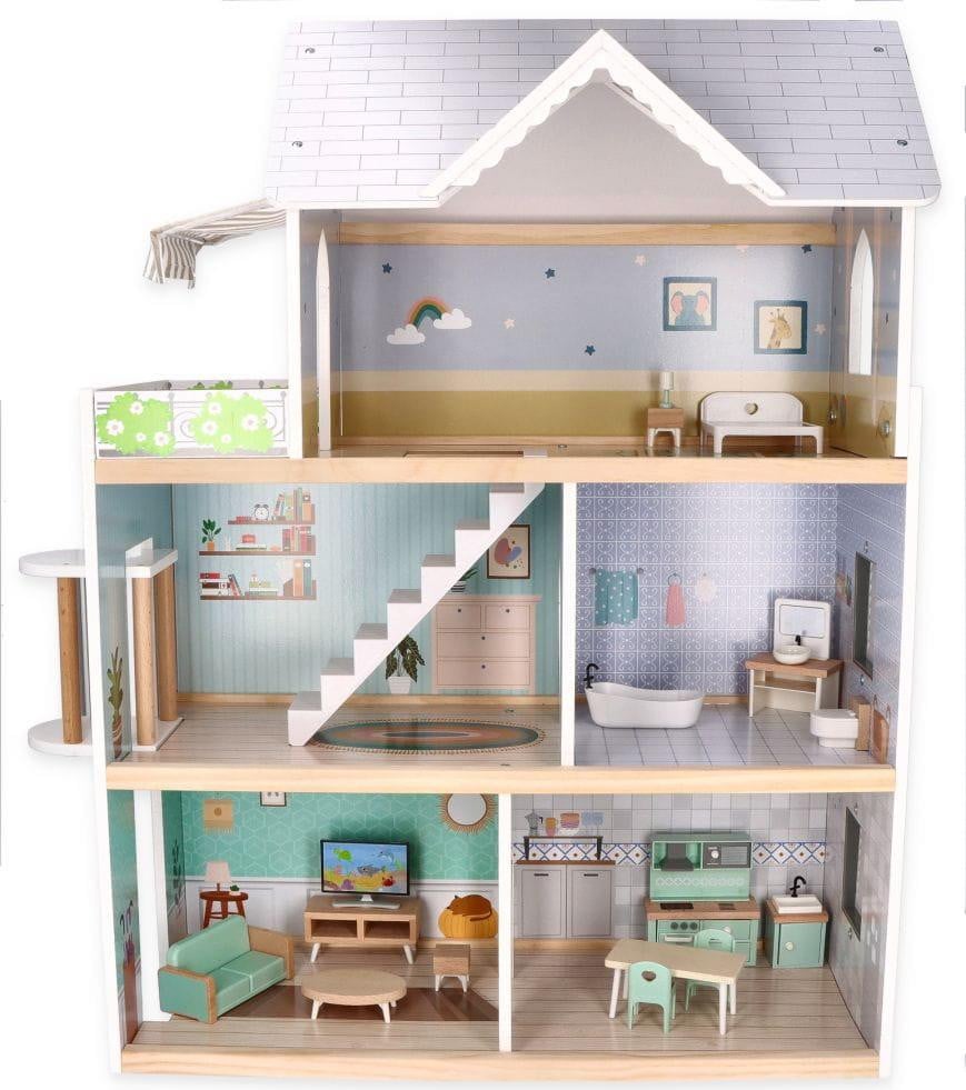 Adam Toys Grote Houten Poppenhuis
