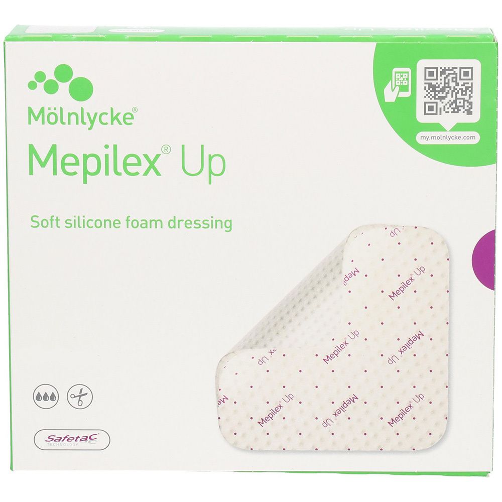 Mepilex Up 5x5 cm Schaumverband 5 St Verband
