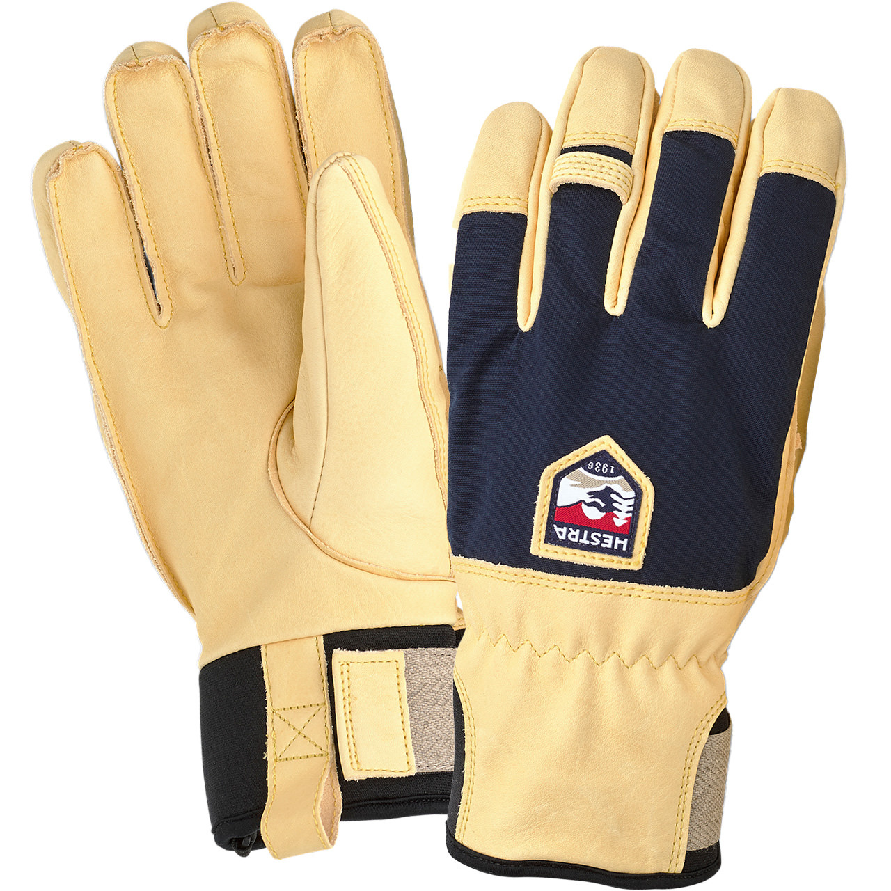 Hestra Herren Handschuh SAREK ECOCUIR navy - 8,0