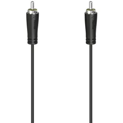 Hama 00205098 Audio-Kabel 1,5 m RCA Schwarz