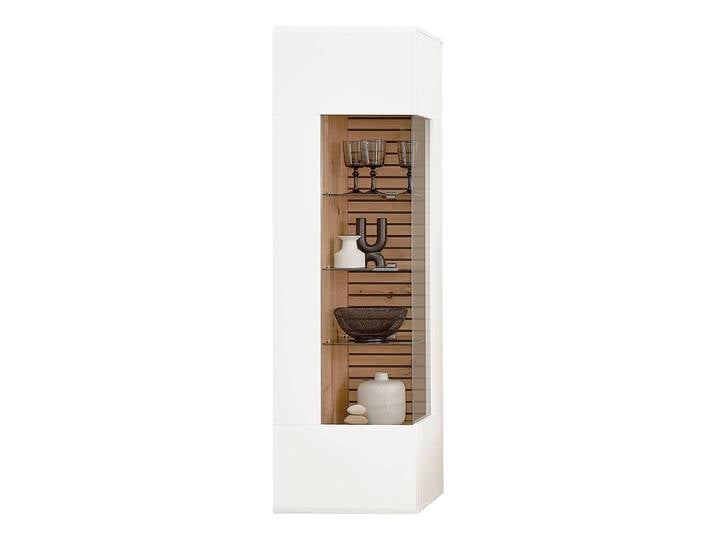 Vitrine suspendue 49 x 167 x 40cm Blanc