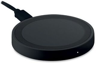 Chargeur sans fil publicitaire WIRELESS PLATO ABS noir