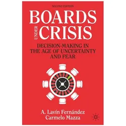Boards Under Crisis, Fachbücher von Carmelo Mazza, A. Lavin Fernandez