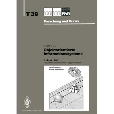 Objektorientierte Informationssysteme, Taschenbuch von , Springer Berlin, 978-3-540-56942-8
