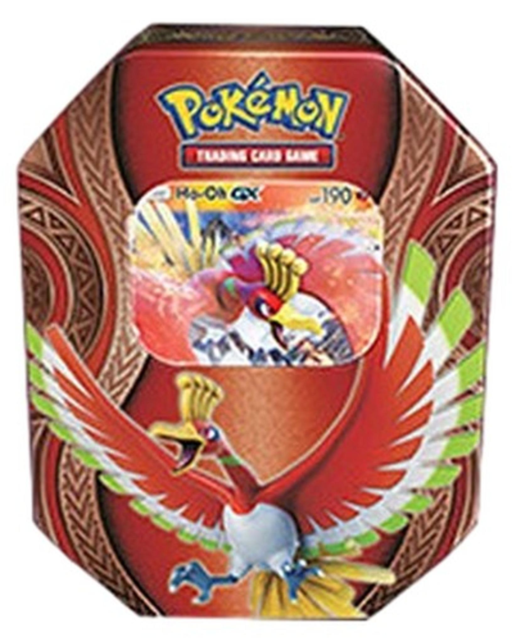 Pokemon Mysterious Powers Tins: Ho-Oh GX Tin