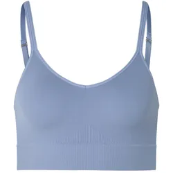 Tchibo - Seamless-Bustier mit Struktur - Damen - Gr. S - blau