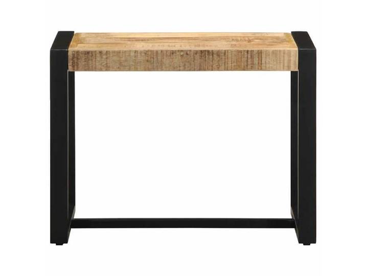 Banc d'entrée pour salon - Brun - Banc intérieur Rustique - 60x35x45 cm - bois massif - de manguier 4695