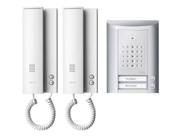Ritto 1841220 Interphone Entravox 2WE Argent