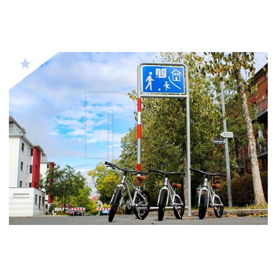 NG Sports Fahrradständer, Early Rider Mittelständer, bis MY 2019, 12", silver/black, OE Verpackung S (40084699)