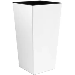 Prosperplast - Hoher Pflanztopf Urbi 91,5L aus Kunststoff, 40 x 40 x 75 cm in Weiß