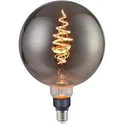 Nordlux LED Filament-Leuchtmittel DECO G200 SPIRAL, E27, 8.5W 1800K 200lm, dimmbar, rauchfarben NORD-2080302747