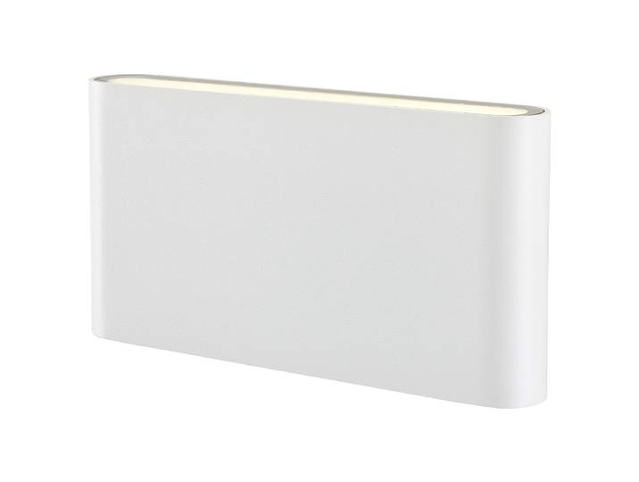 LED-Wandleuchte Welbie 18cm Weiß