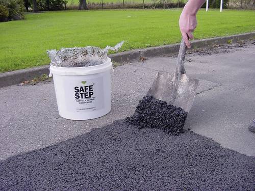 Rocol SAFE STEP Asphalt Repair Compound Hochleistungsverbundmaterial 42031 25l