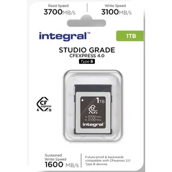 INTEGRAL CFexpress Card Type B 4.0 1TB 3700/3100MB/s