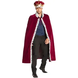 Boland König Set mit Mantel und Hut (One Size)