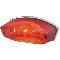HIGHSIDER smart MONSTER Universal-Rücklicht inkl. Kennzeichenbeleuchtung, rot/klar