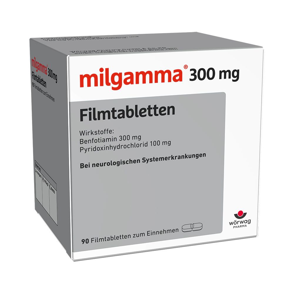 Milgamma 300 mg Filmtabletten 90 St