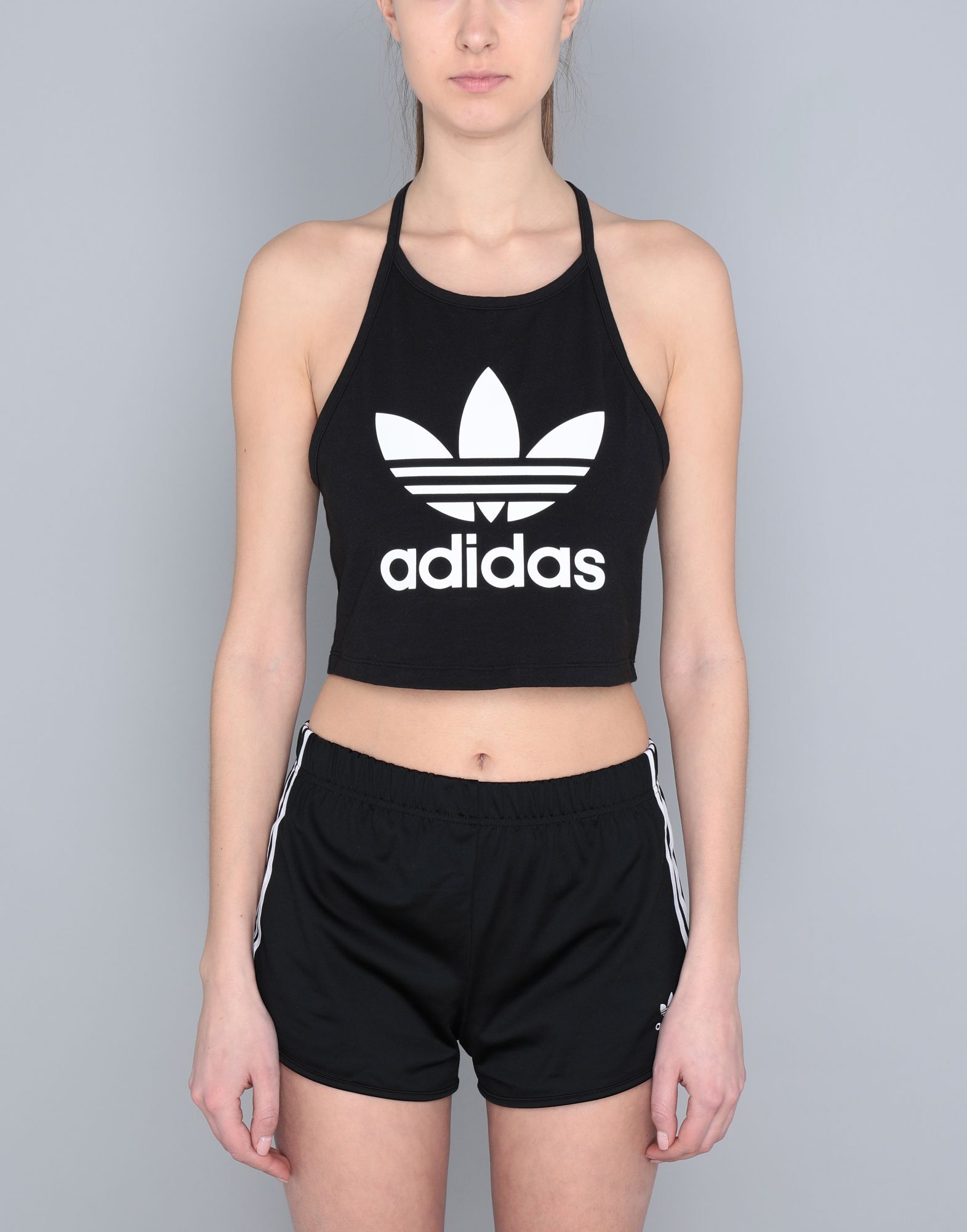 Adidas Top Mujer Negro 38 Mujer