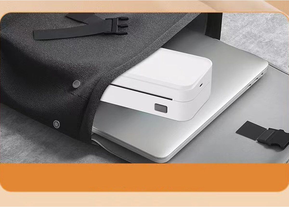 INF Smart Printer A4L – Tragbarer A4 Thermodrucker, tintenlos, Bluetooth, USB-C, 208mm Druckbreite, kompatibel mit Android,