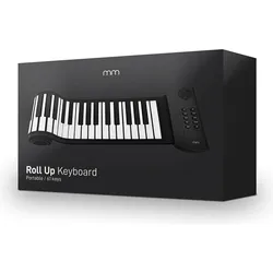 Mikamax Roll Up Keyboard (61 Tasten), Keyboard, Schwarz