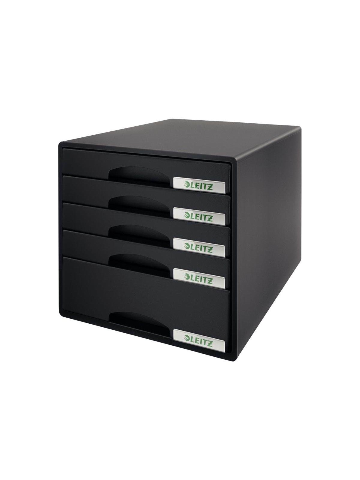 Leitz Plus Schubladenbox Schwarz