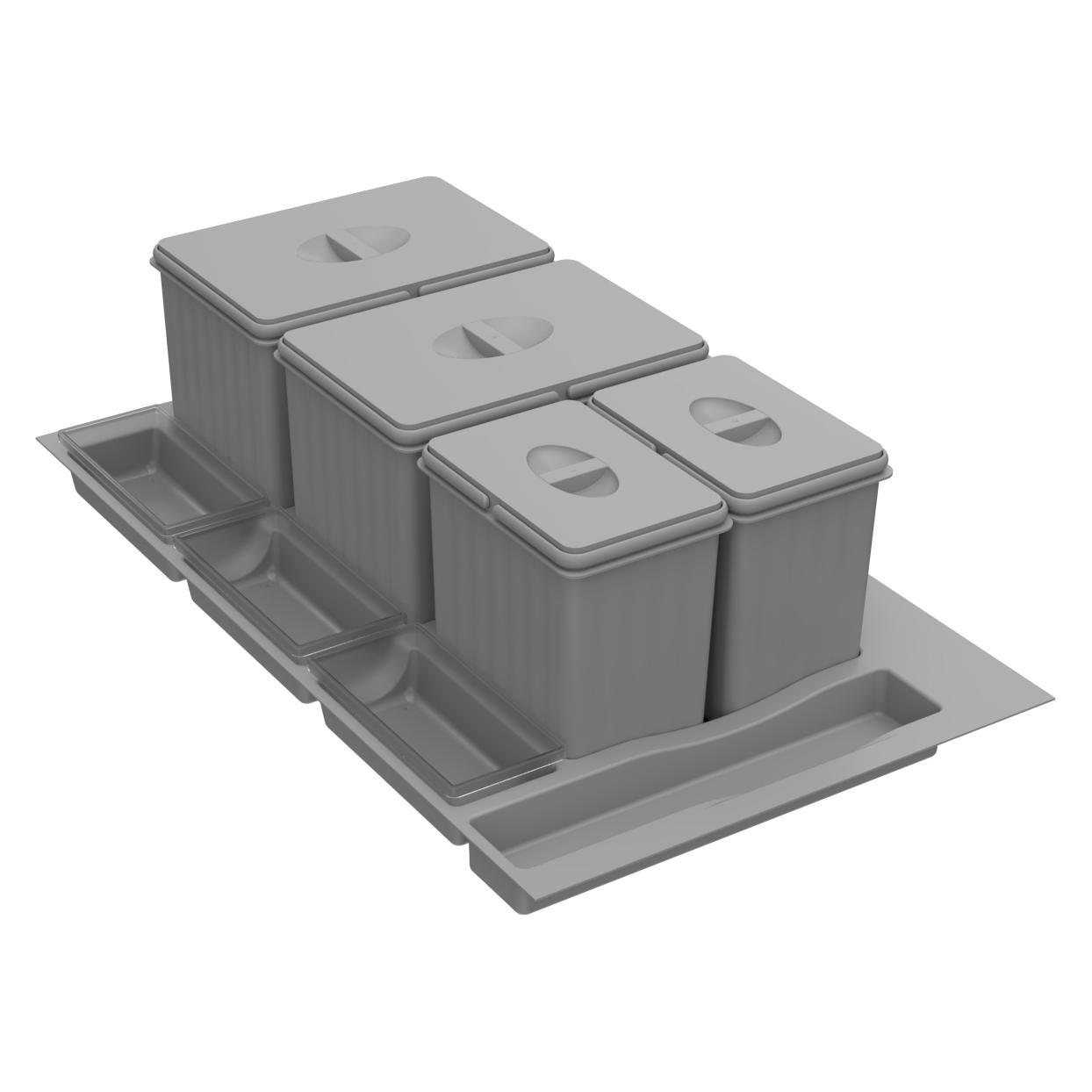 Hettich Abfallsystem Bin.it Flex (35 l) (913235000)