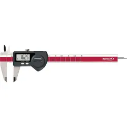 FORMAT digitaler Taschenmessschieber 150mm mit Datenausgang mit rechteckigem Tiefenmaß