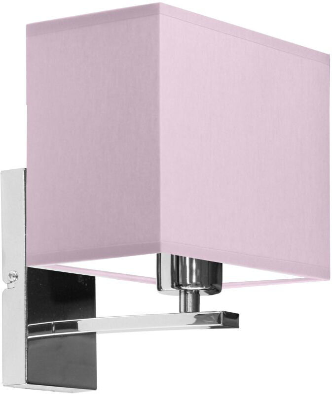 17 Stories Asavira Armed Sconce Light Violet/Chrome