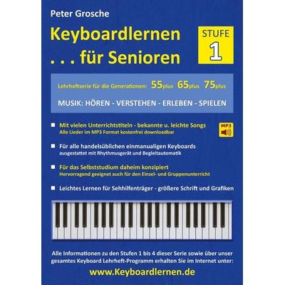 Keyboardlernen für Senioren (Stufe 1) -