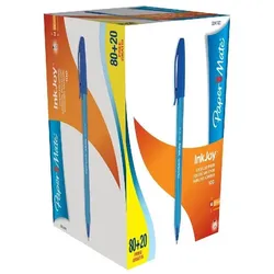 Papermate Inkjoy 100 Blau Stick-Kugelschreiber Medium 100 Stück(e)