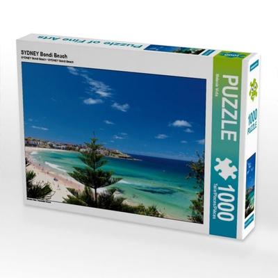 CALVENDO Puzzle SYDNEY Bondi Beach | 1000 Teile Lege-Größe 64x48cm Foto-Puzzle für glückliche Stunden
