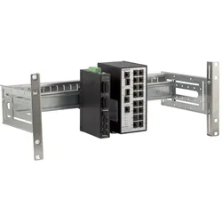 EFB 19" Universal-Hutschienenträger inkl. 4HE Winkelset