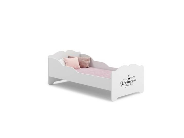Lit enfant - 1001JOUETS - ANNI - 70x140 cm - Gris - Matelas inclus