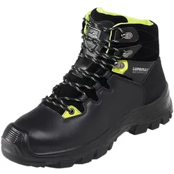 Lupriflex, Sicherheitsschuhe, Schnürstiefel schnittfest Grösse 44 Hunter Low 2 in 1 schwarz (S3, 44)