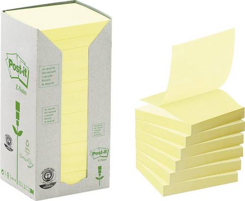 Post-it Haftnotiz 7100172251 76mm x 76mm Gelb 1600 Blatt